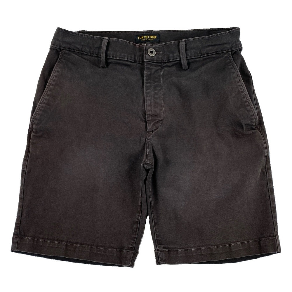Flint and Tinder Chino Shorts Men's 29 Gray Made In USA